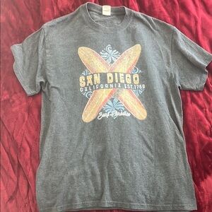 Gildan Gray San Diego Surf Tee
